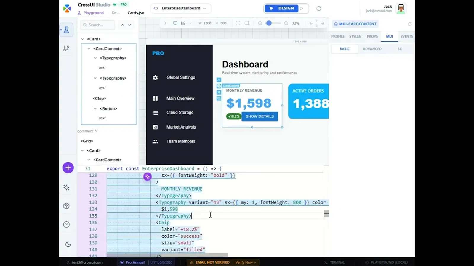 CrossUI Studio screenshot 1 (video preview)