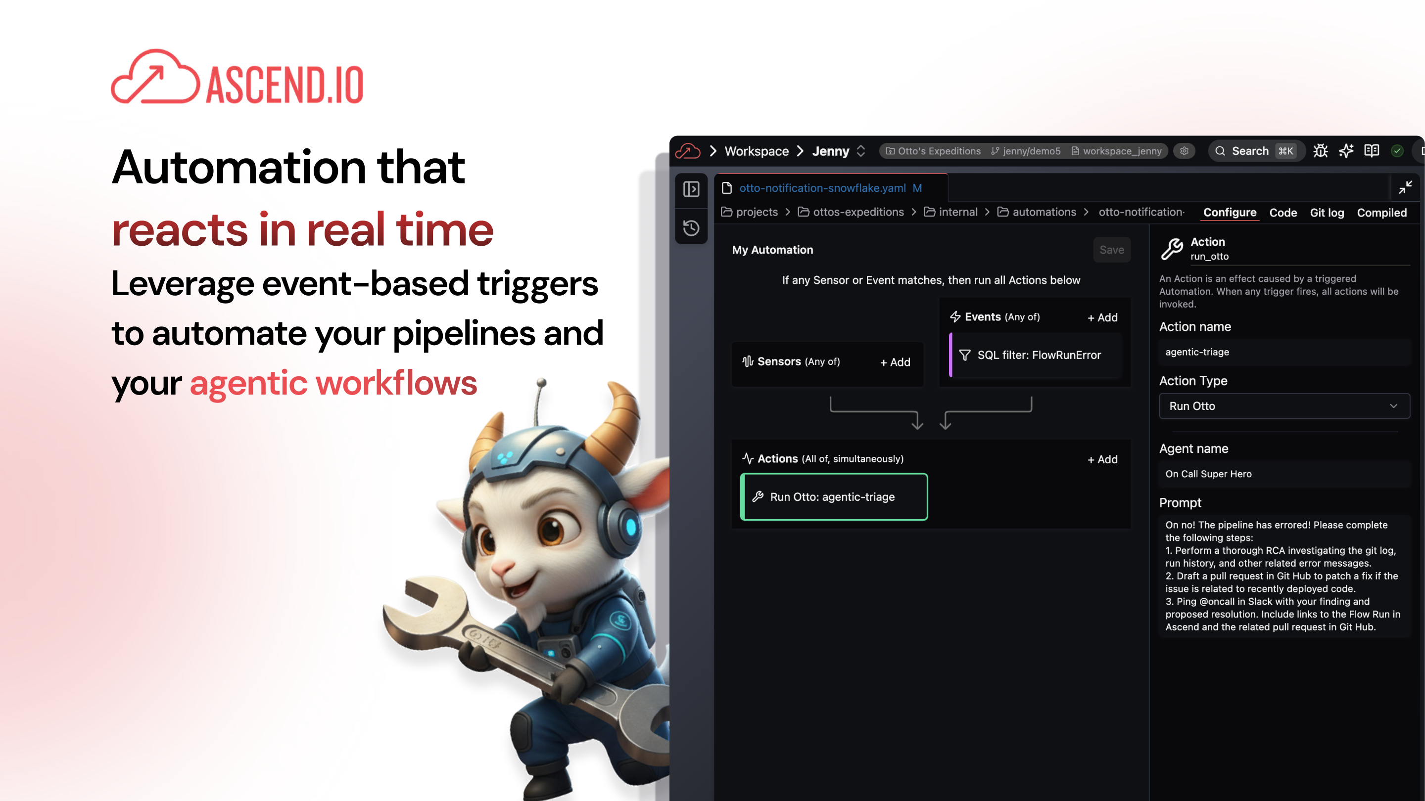 Média Ascend.io - Advanced AI for building & running agentic data & workflows 5