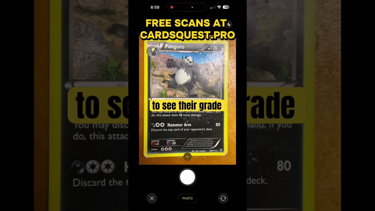 AI powered Pokemon Grading gallery image