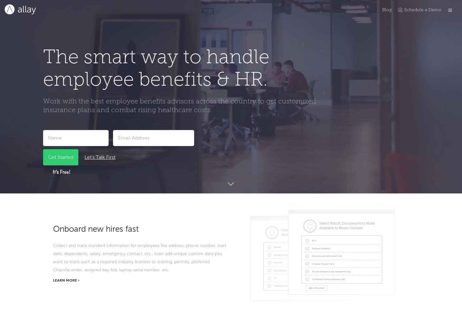 Allay - A better way to deal with HR & Benefits gallery image