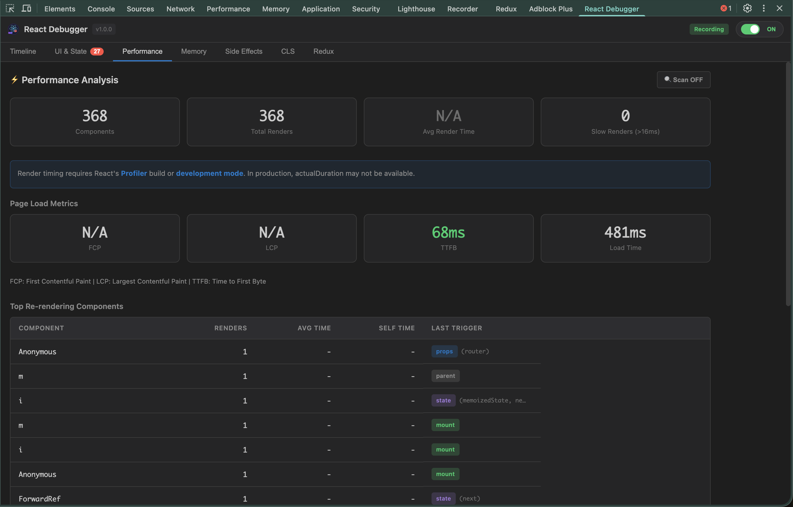 React Debugger gallery image