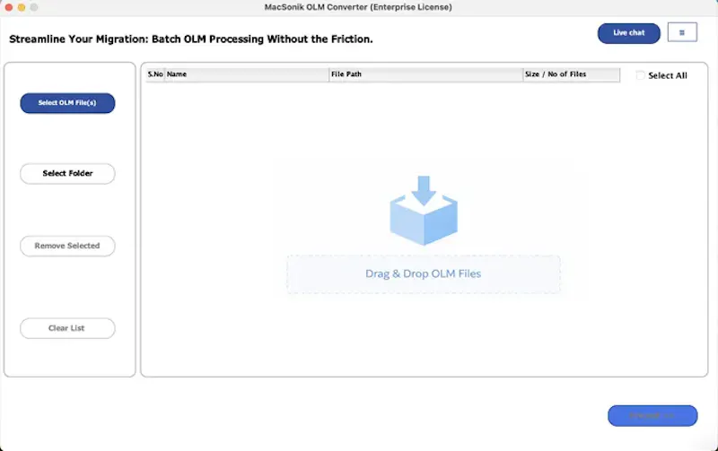 MacSonik OLM Viewer Pro screenshot 1