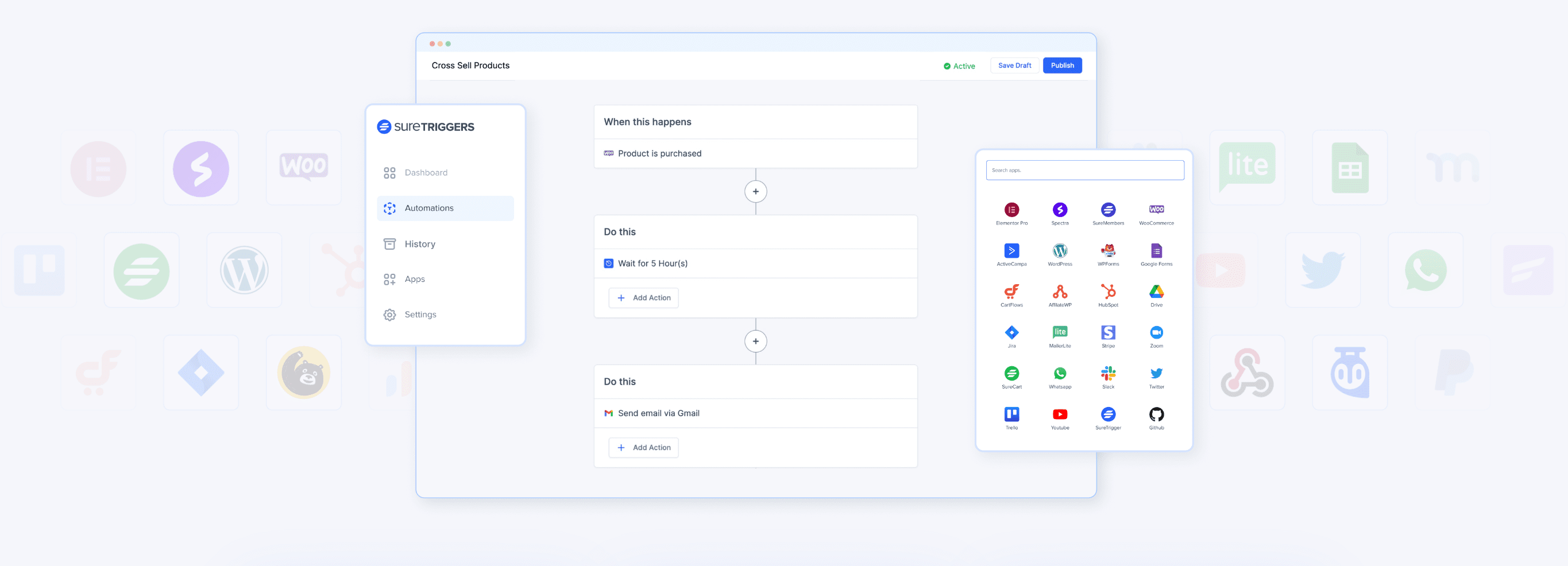 Suretriggers - เชื่อมต่อแอพหลายร้อยแอพเข้ากันได้อย่างราบรื่น media 2