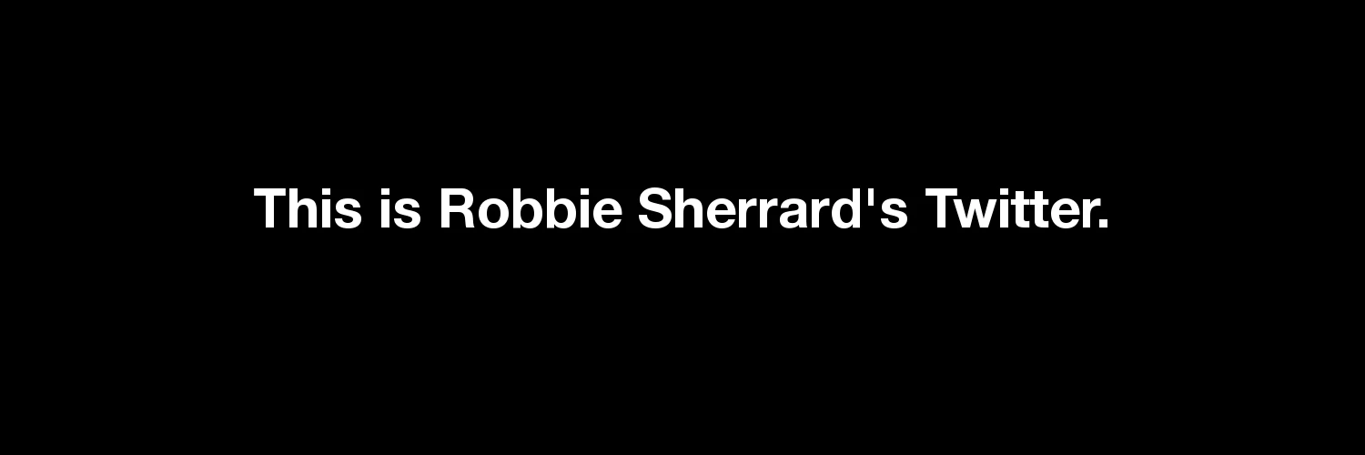 Robbie Sherrard cover