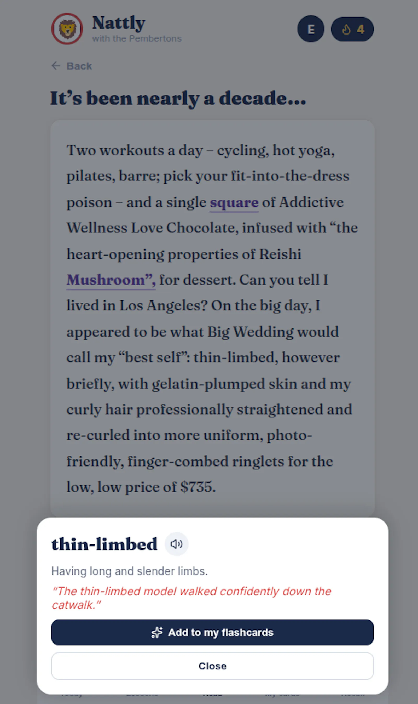 Nattly screenshot 5