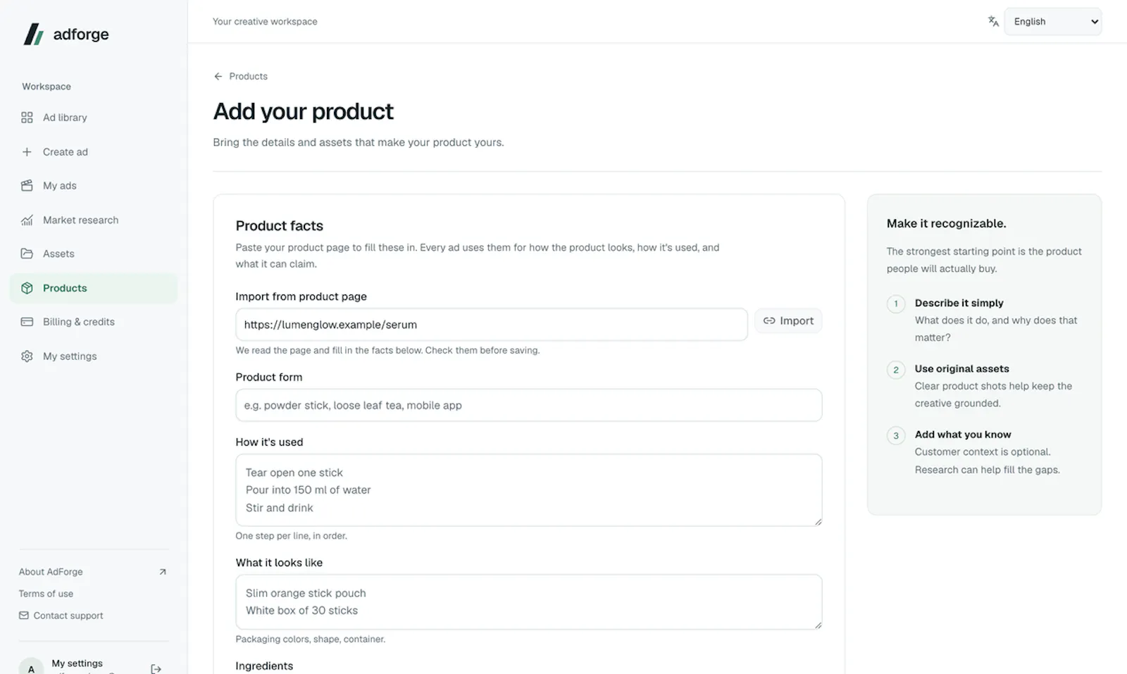 AdForge screenshot 4