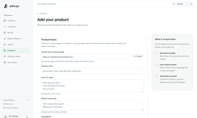 AdForge screenshot 4