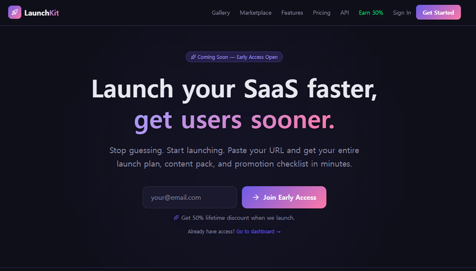 LaunchKit Ship &Promote Your SaaS Faster screenshot 1