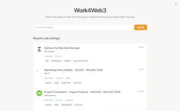 Work4Web3 gallery image