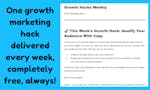 Growth Hacks Weekly image