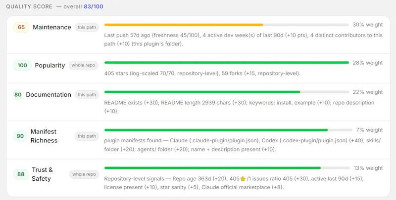 Claude Plugins Directory screenshot 4