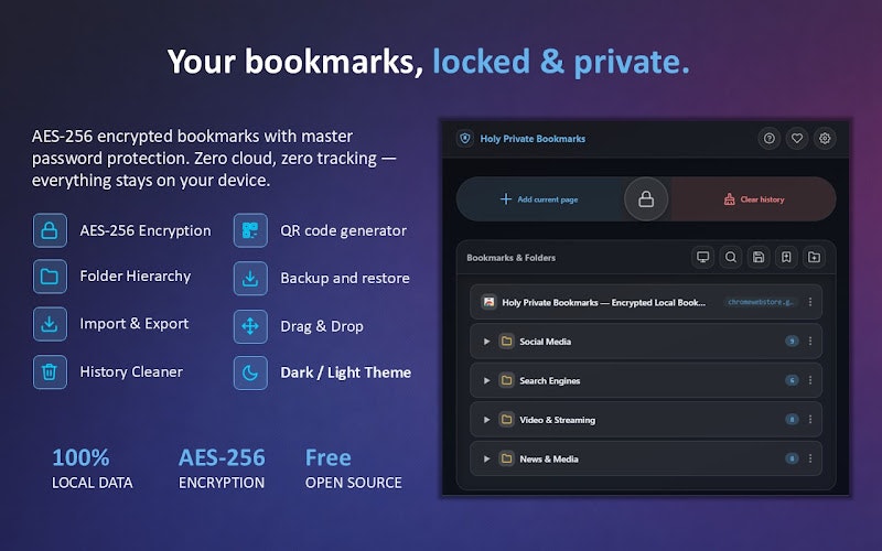 Holy Private Bookmarks gallery image