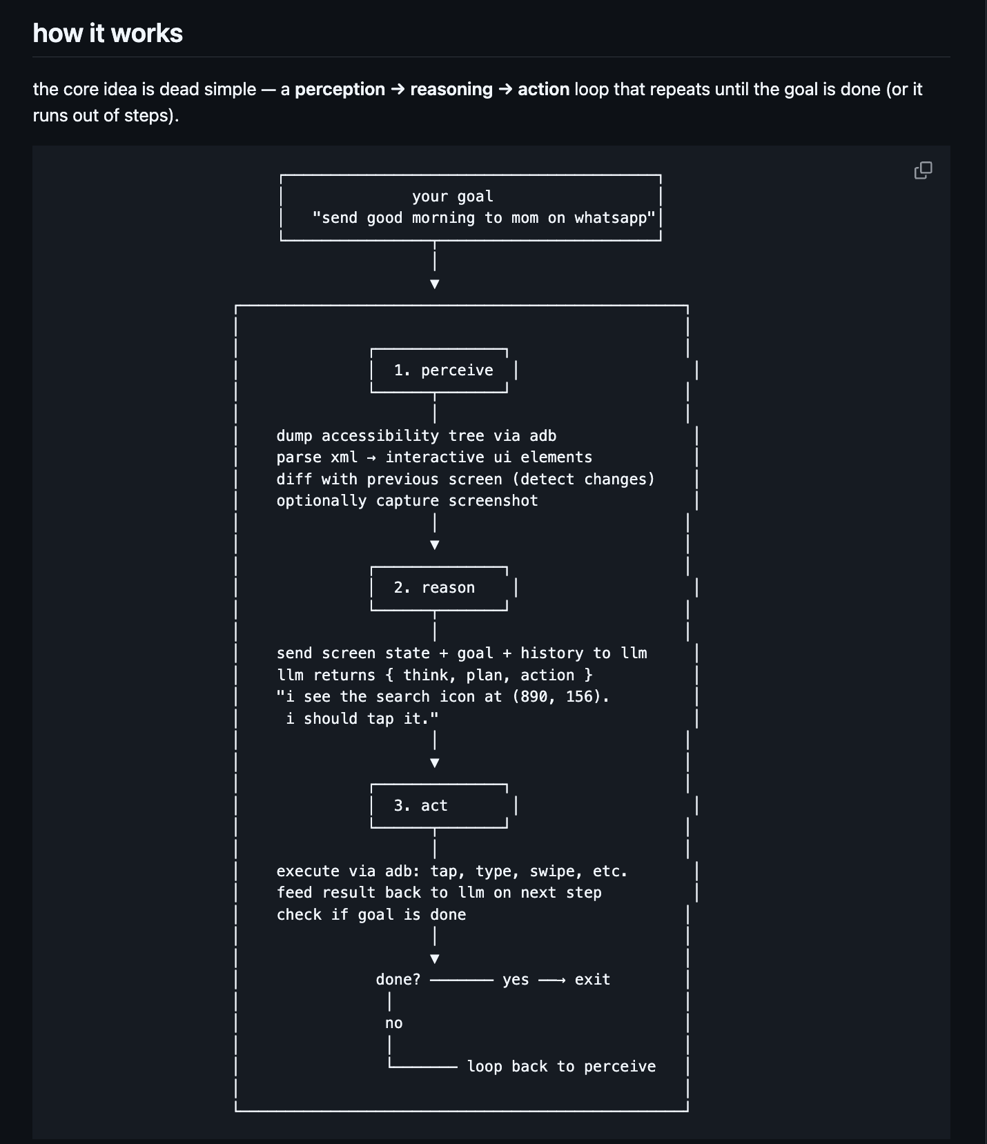 Droidclaw - Screenshot 4 showing product features and functionality