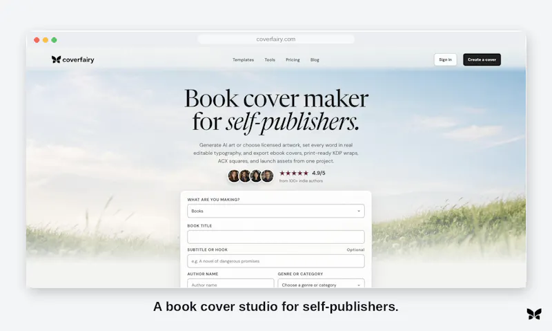 Coverfairy screenshot 6