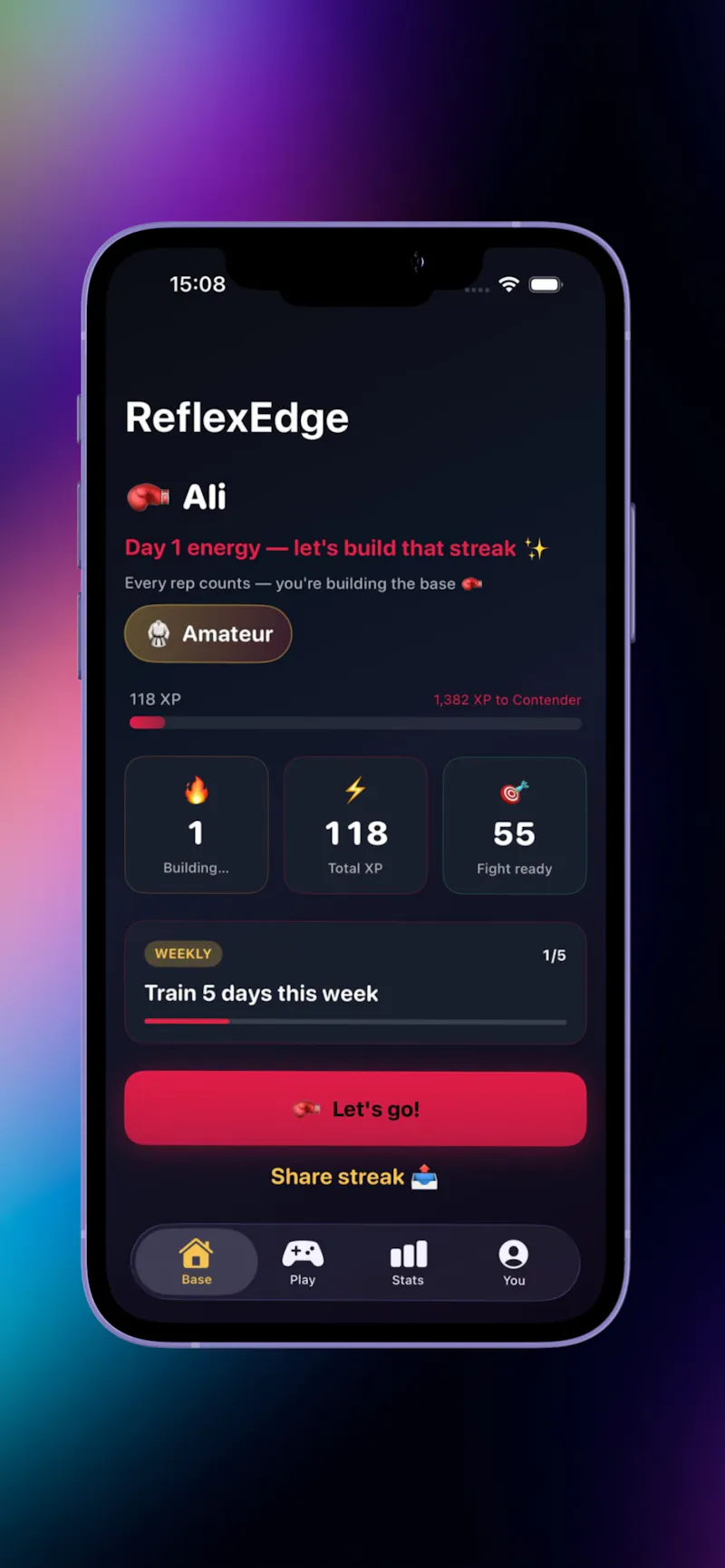 Reflex Edge screenshot 1