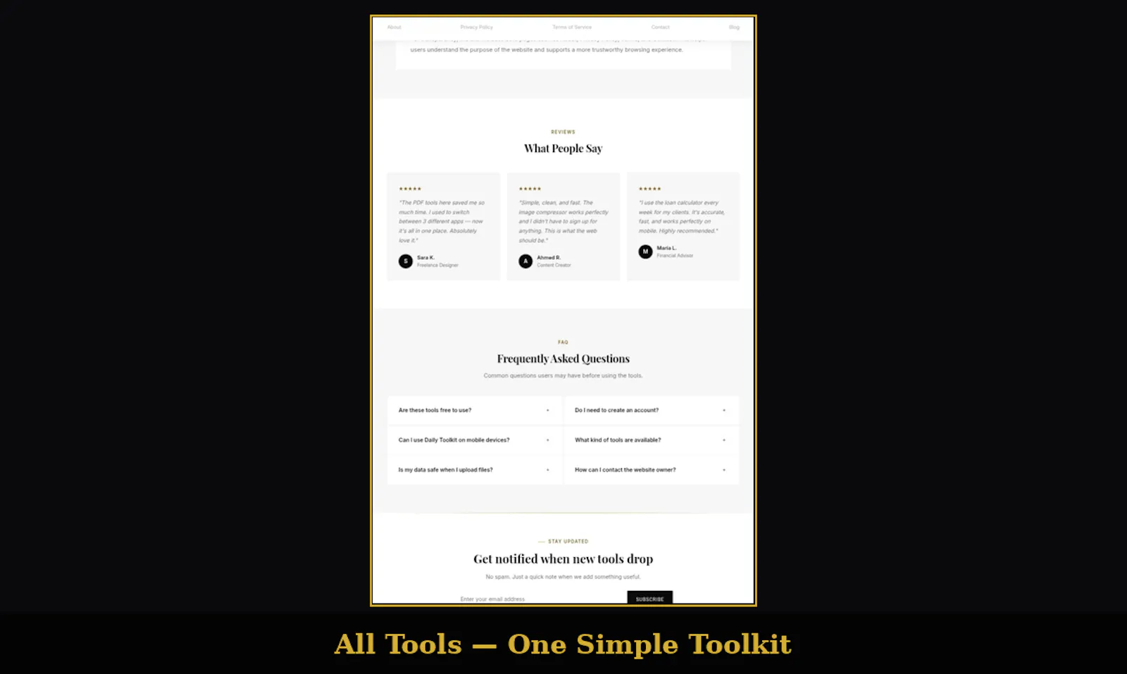 Daily Toolkit screenshot 3