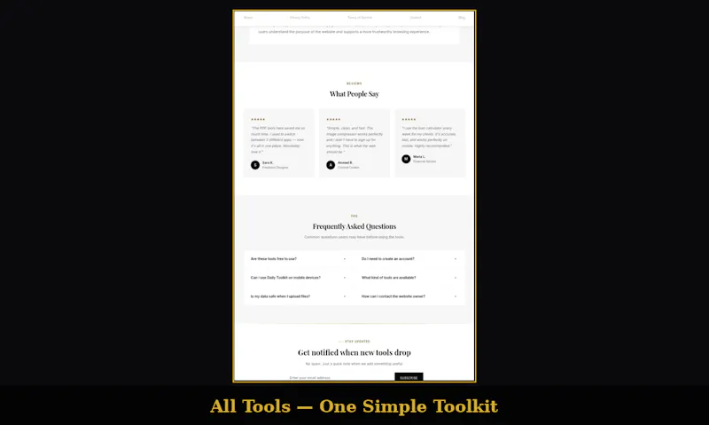 Daily Toolkit screenshot 3