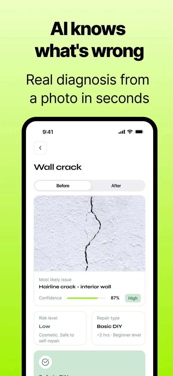 EZAFYX: Wall Repair AI gallery image