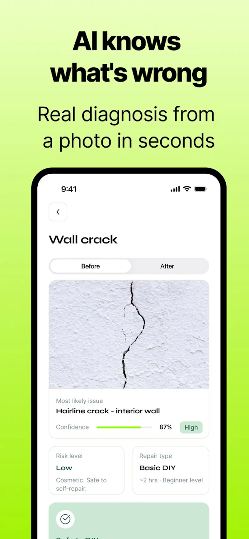 EZAFYX: Wall Repair AI screenshot 2
