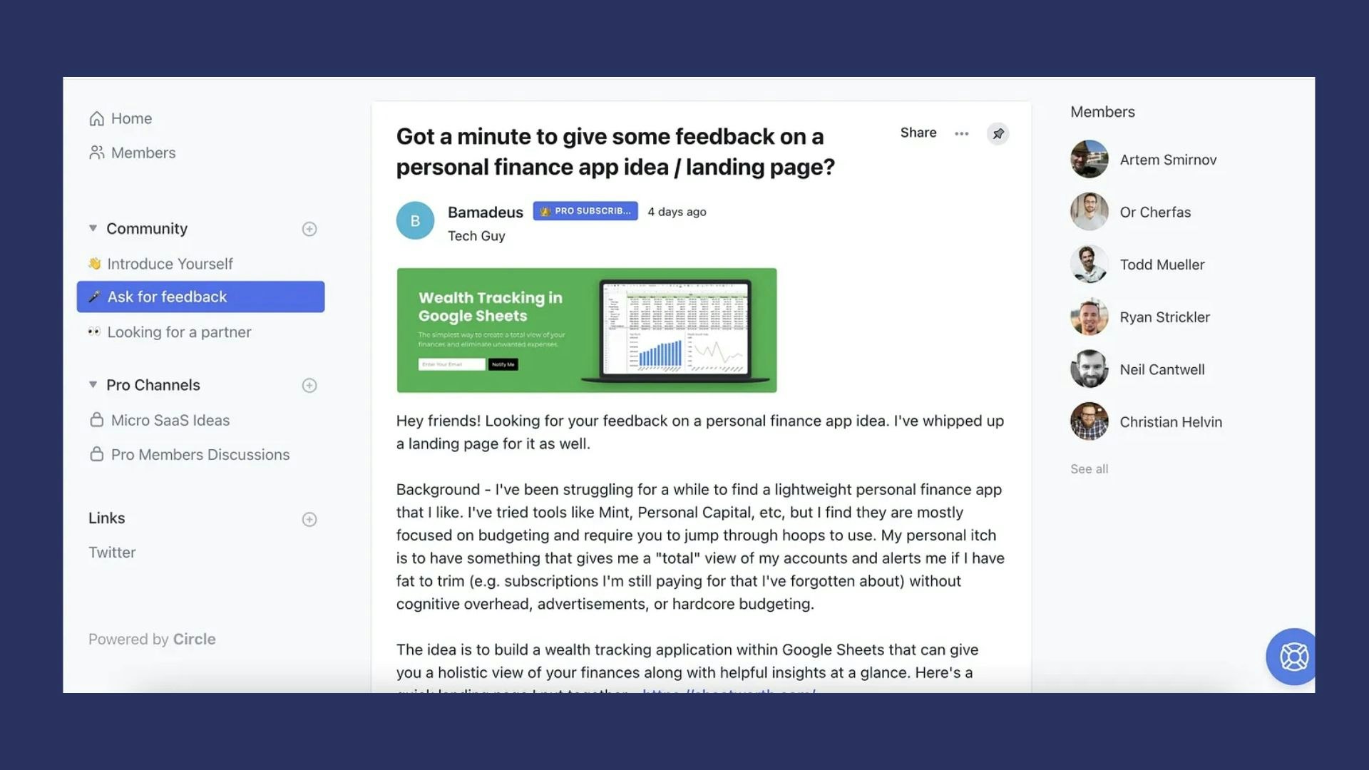 Micro SaaS HQ - Прибыльные идеи Micro SaaS, поддерживающее сообщество медиа 7