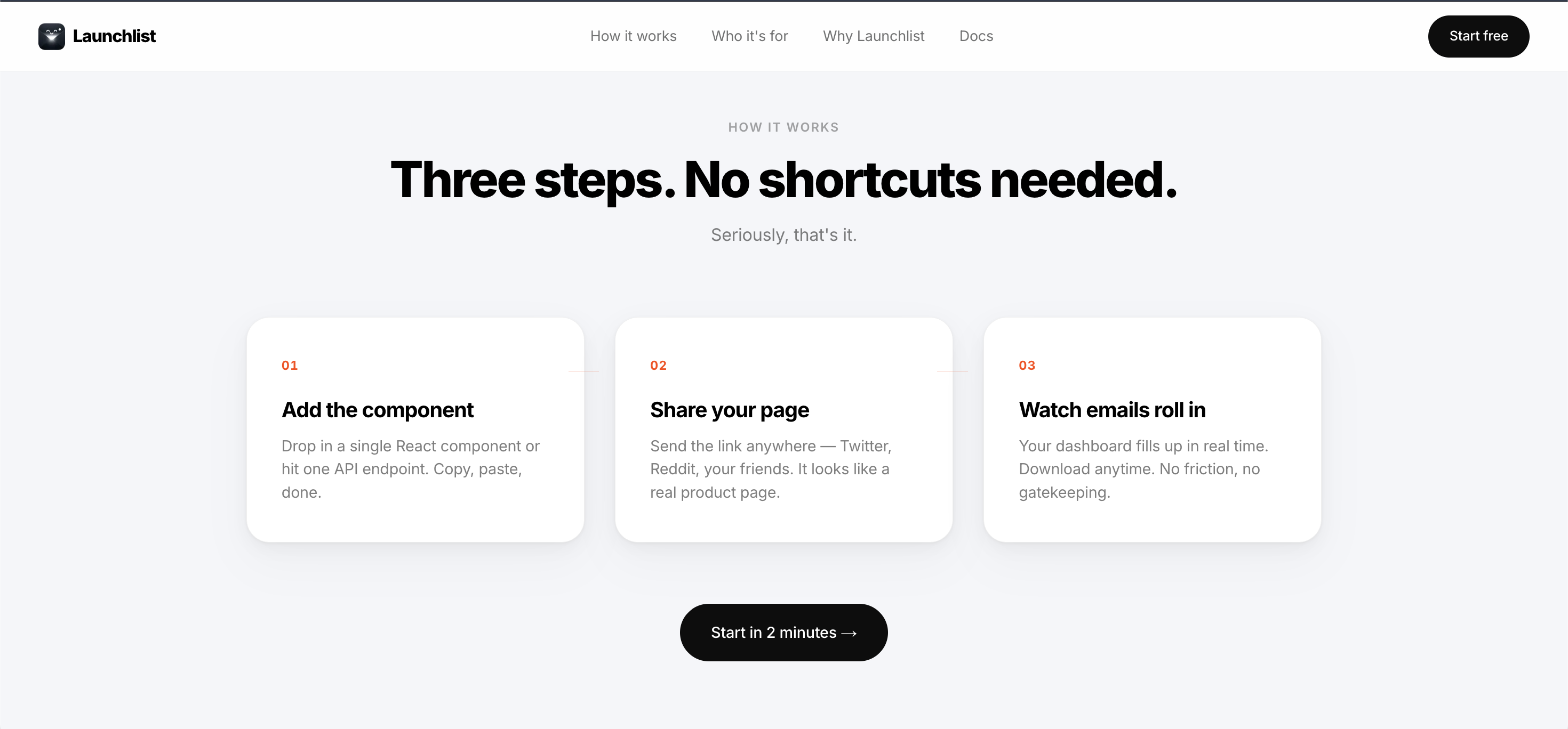 Launchlist gallery image