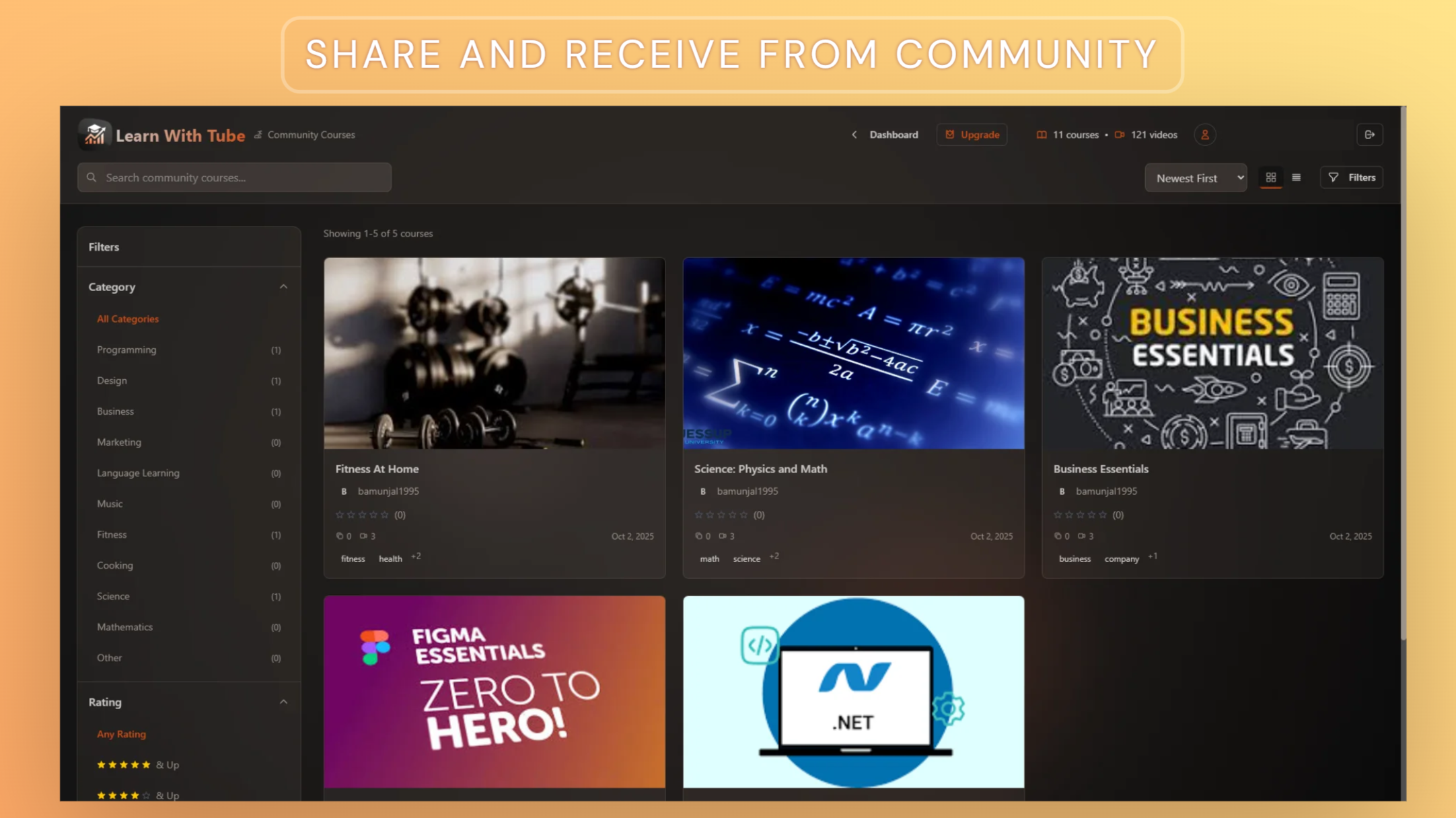 Média Learn With Tube - Turn scattered YouTube videos into organized courses 4