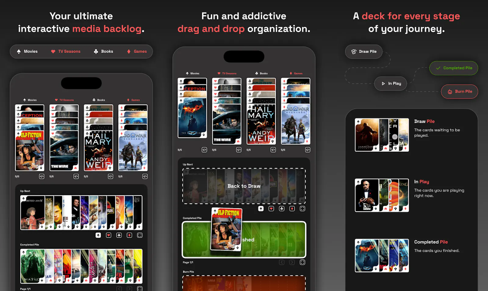 TalonDeck: Interactive Media Tracker screenshot 2