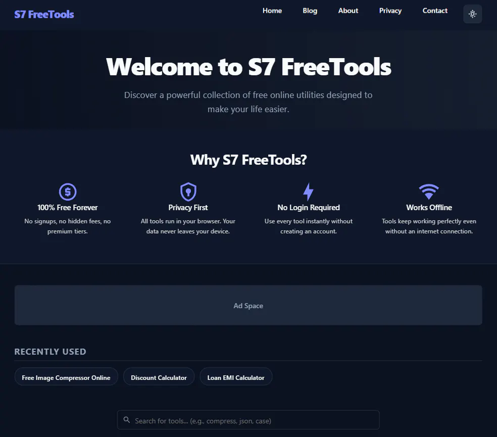 S7 FreeTools gallery image