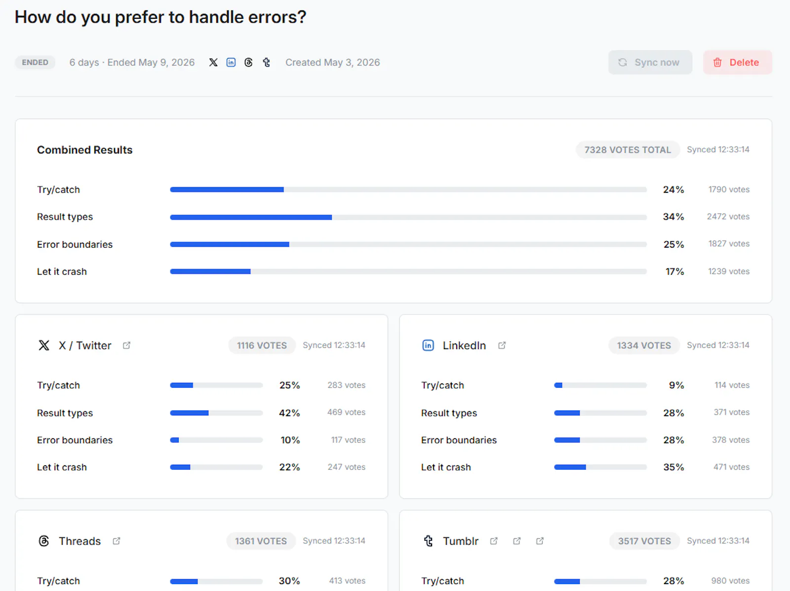 Pollarise screenshot 3