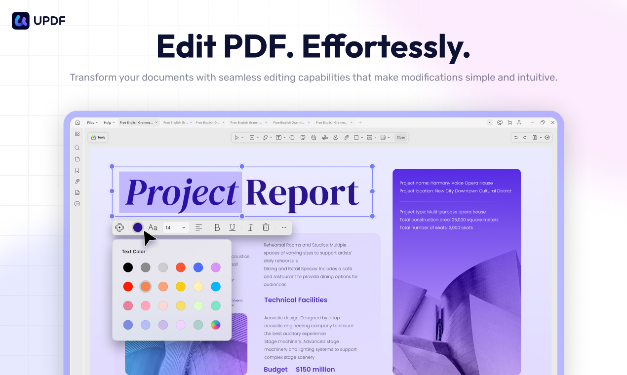 وسائط UPDF 2.0 - محرر PDF الذي يعمل بنظام AI مع واجهة معاد تصميمها بالكامل 5