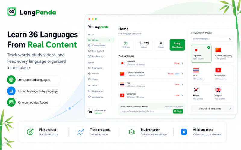 LangPanda screenshot 3