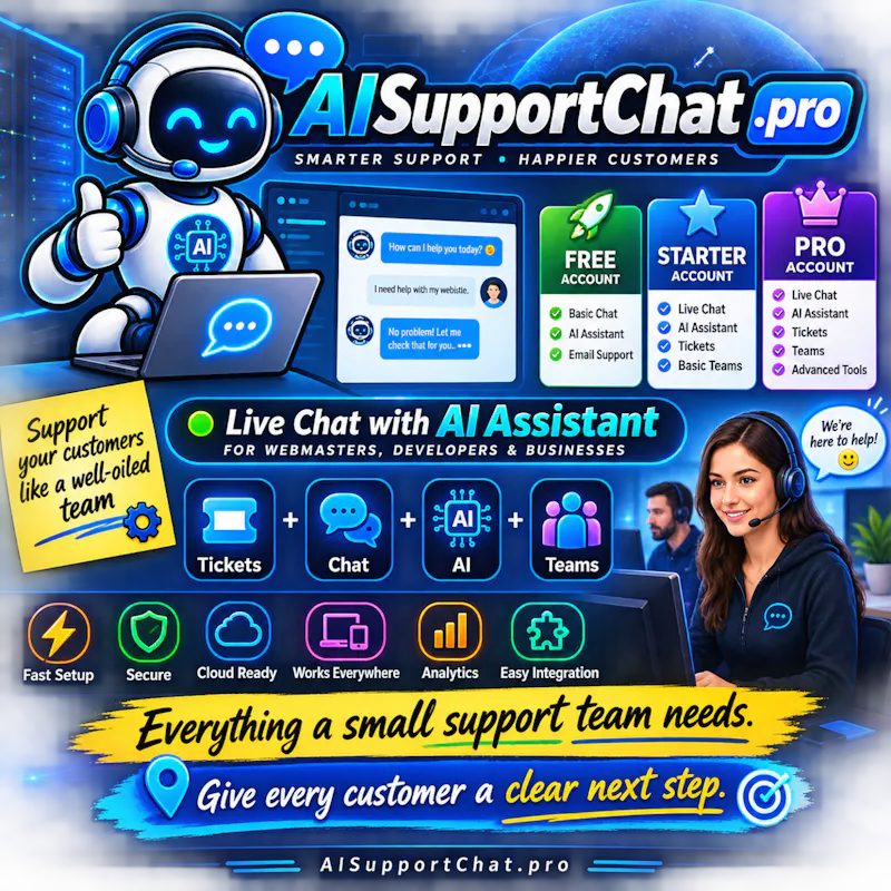 AISupportChat.pro Launch screenshot 1