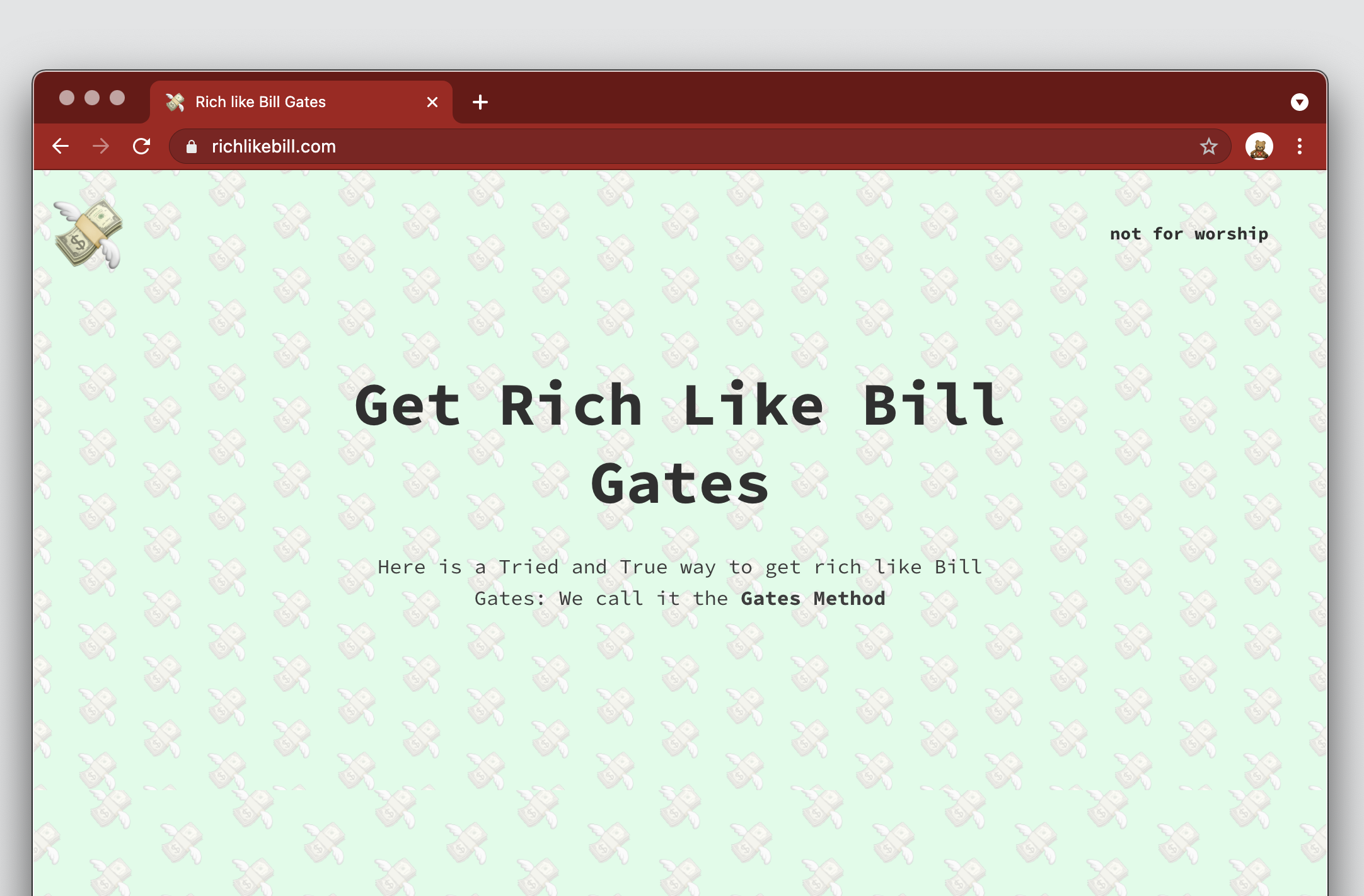 Rich like Bill gallery image