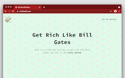 Rich like Bill media 1