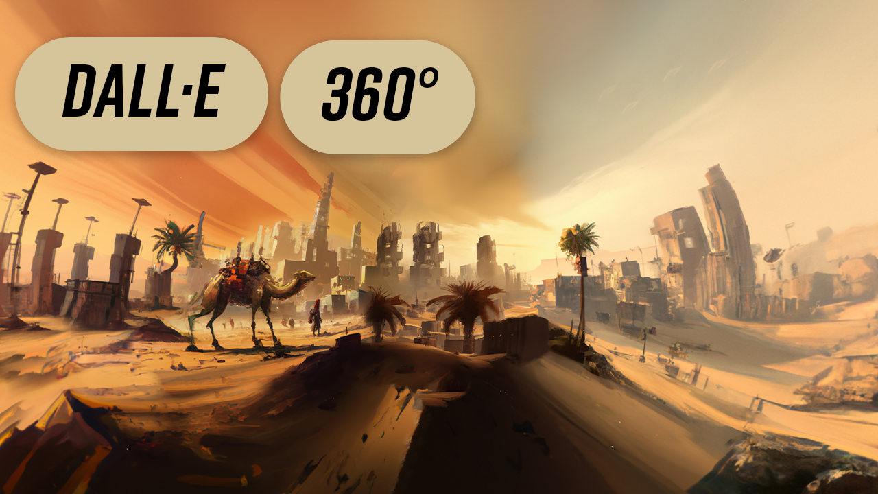 Crear ilustraciones de 360 ​​° con AI media 3
