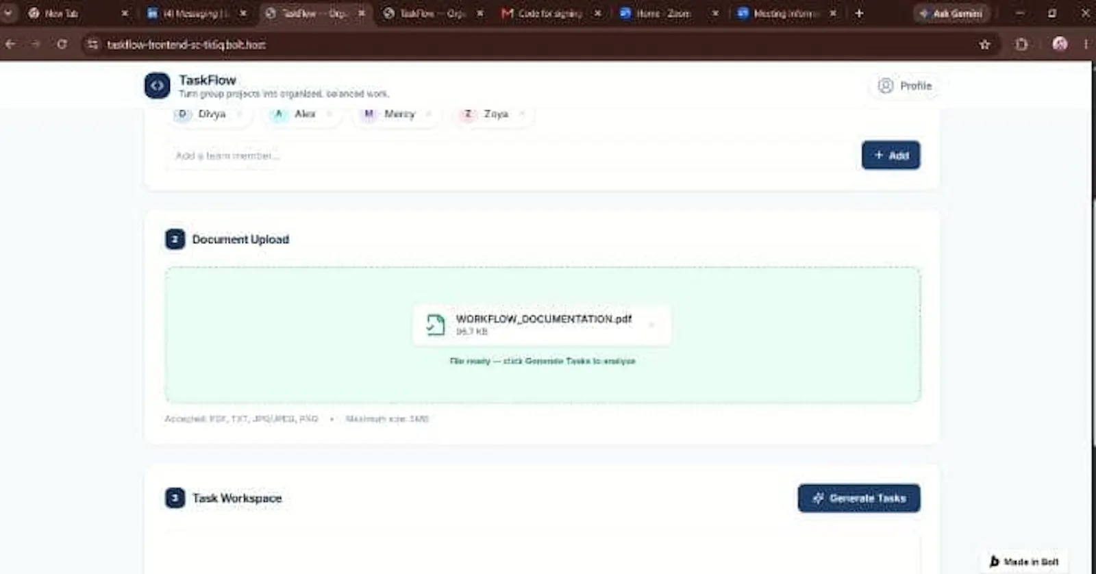 TaskFlow  screenshot 4