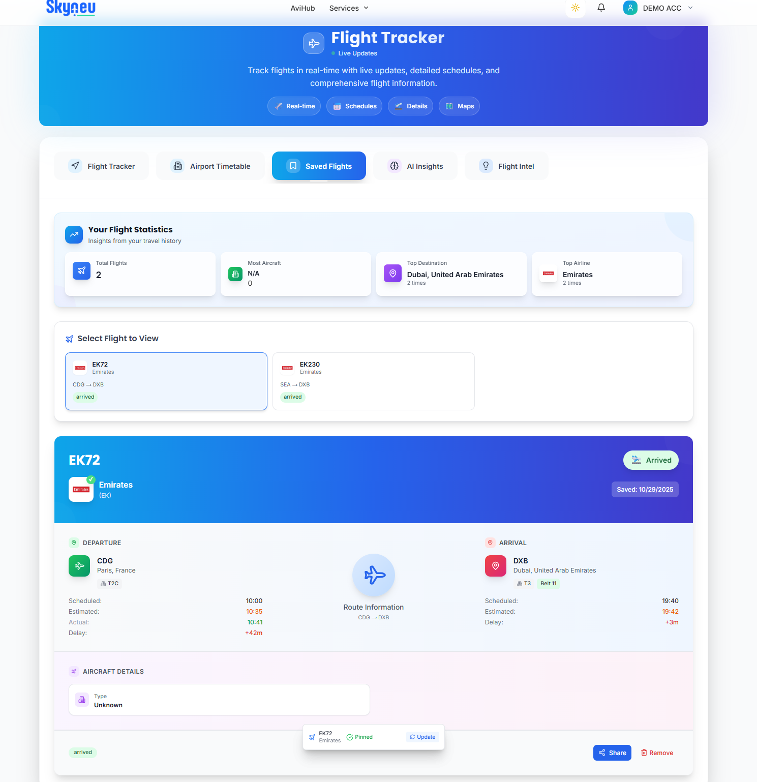 Skyneu — AI-Powered Travel Stack - Screenshot 5 preview
