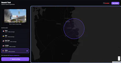 Street level AI geolocation gallery image