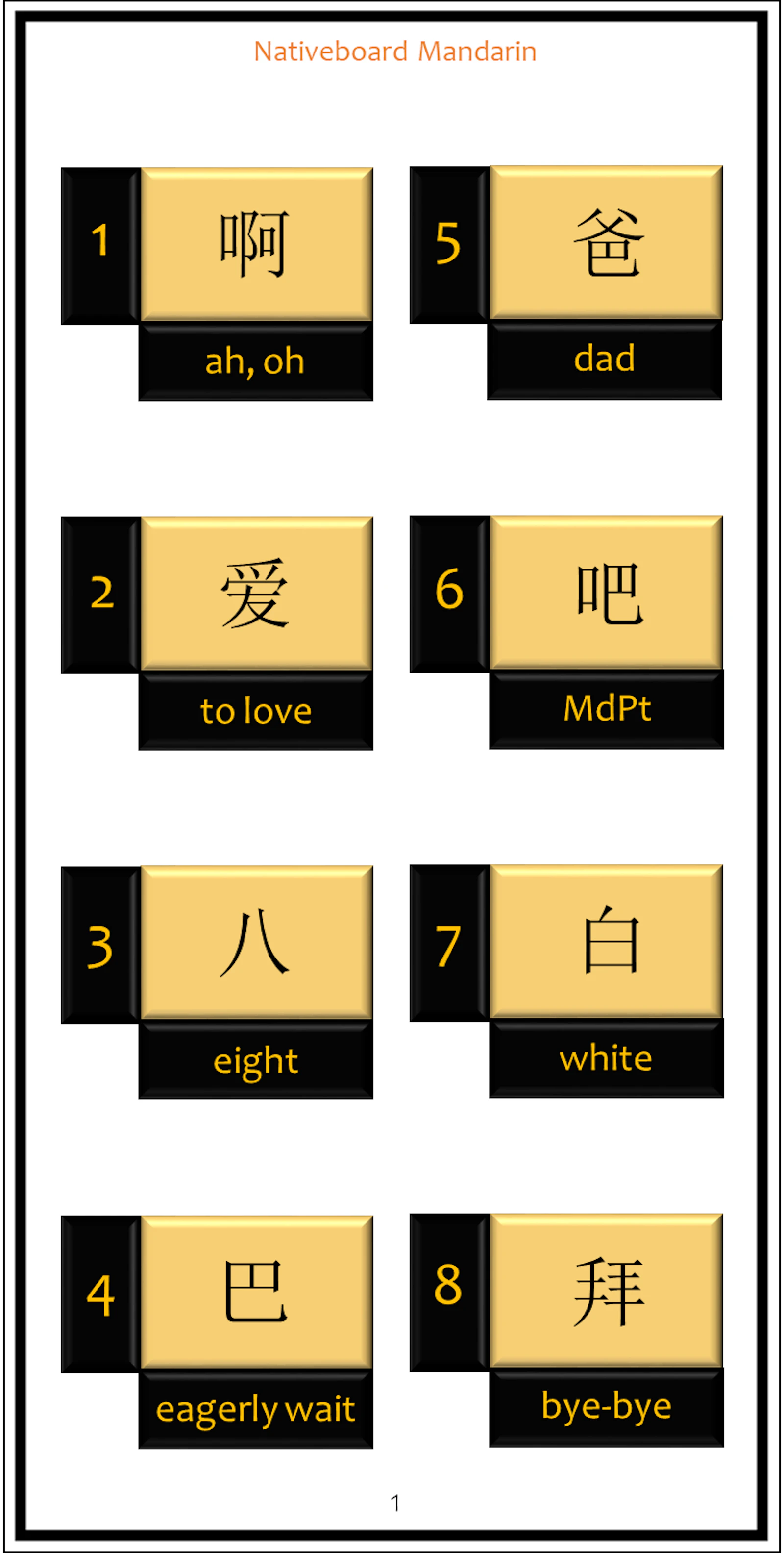 Nativeboard Mandarin screenshot 4