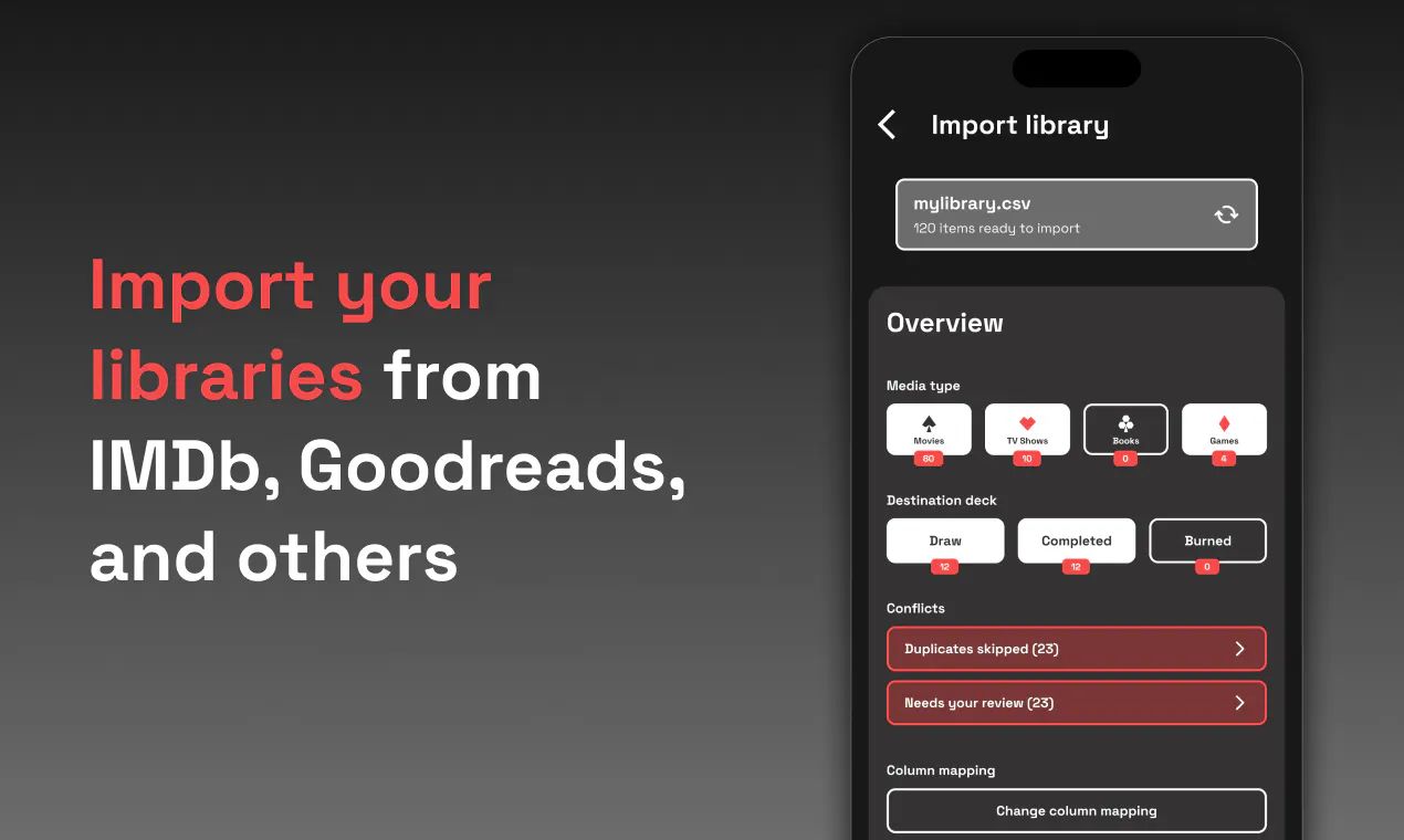 TalonDeck - iOS Media Tracker gallery image