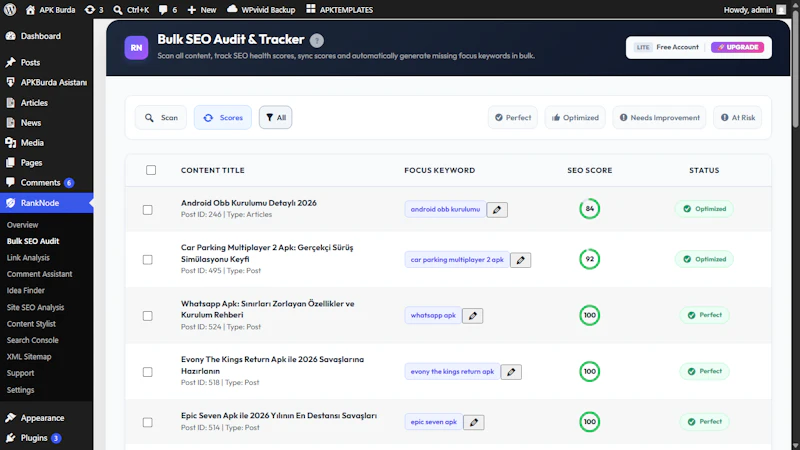 RankNode SEO screenshot 3