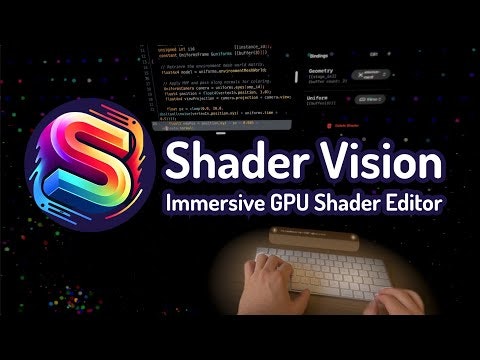 startuptile Shader Vision-Real-time GPU shader editor for spatial computing