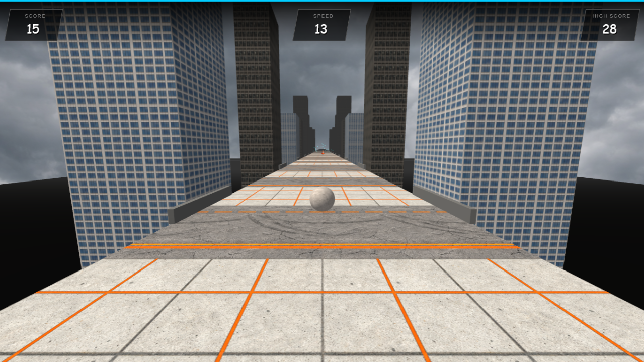Urban Ball Run - Screenshot 2 showing product features and functionality