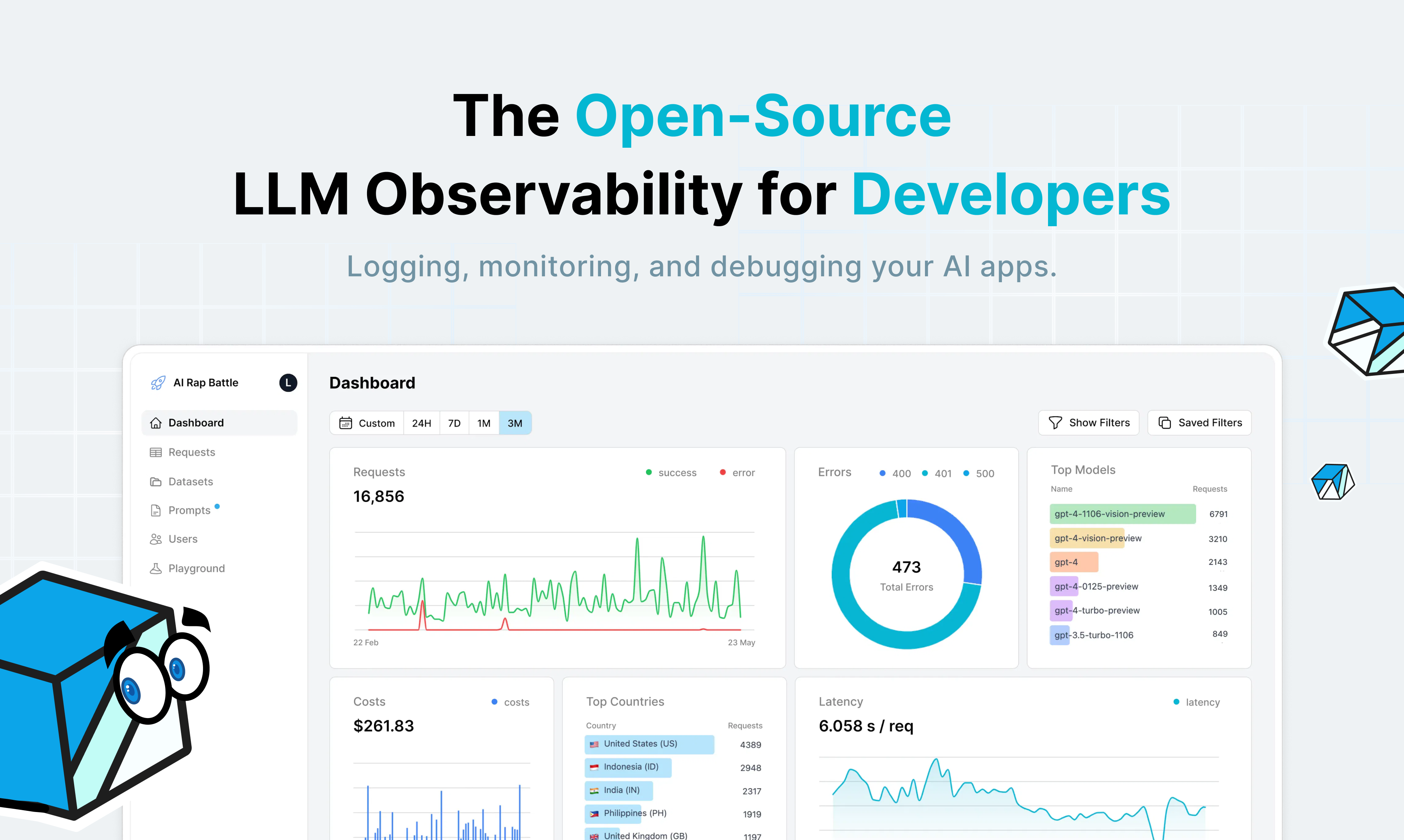 startuptile Helicone AI-Open-source LLM Observability for Developers