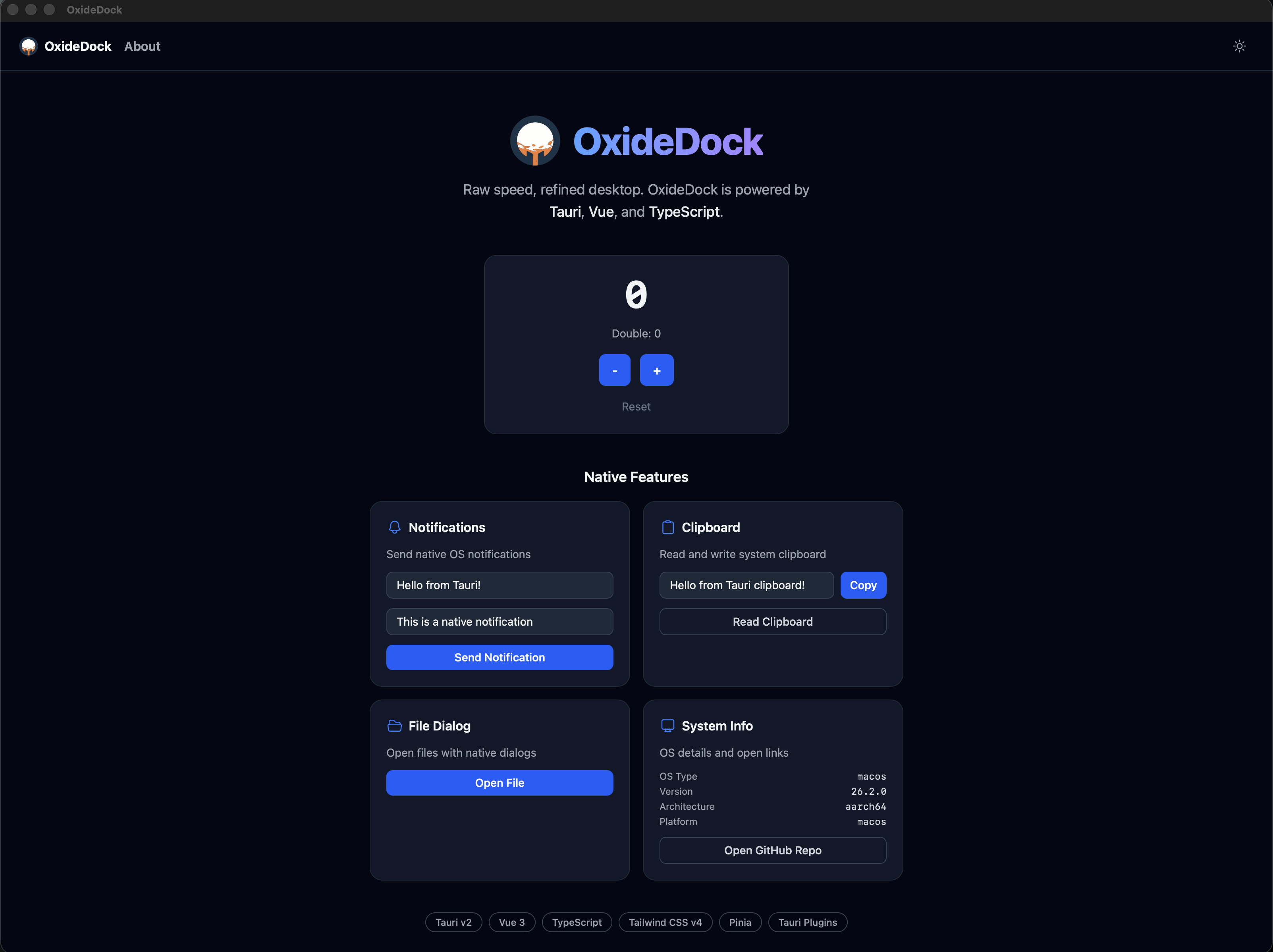 OxideDock gallery image