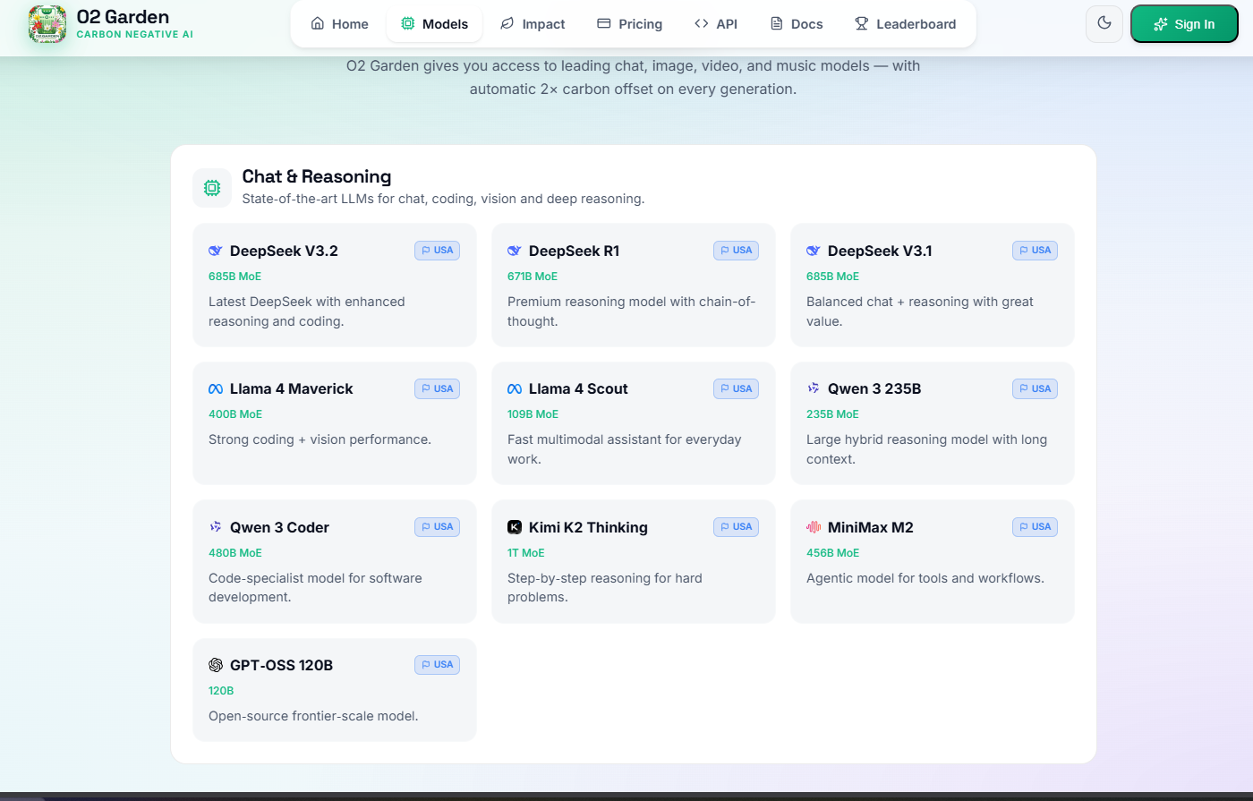 O2 Garden - Screenshot 3 showing product features and functionality