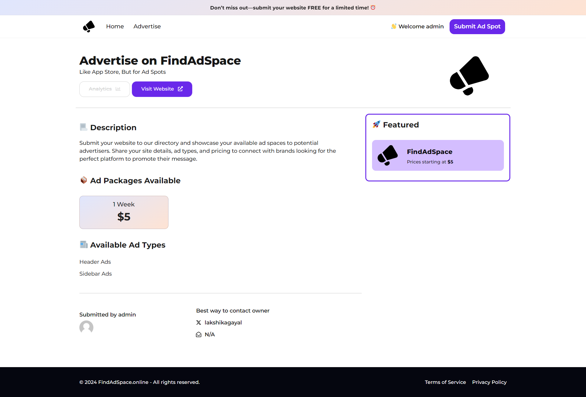 FindAdSpace.online media 2