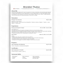 My STEM Resume gallery image