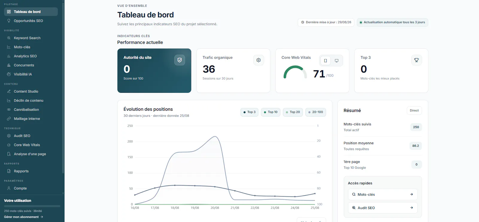 Bloometrics screenshot 1