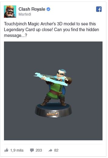 3D Post on Facebook gallery image